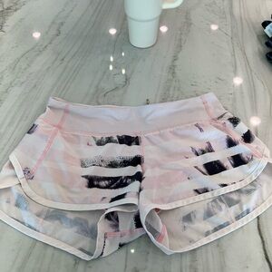 Lululemon multicolored speed shorts